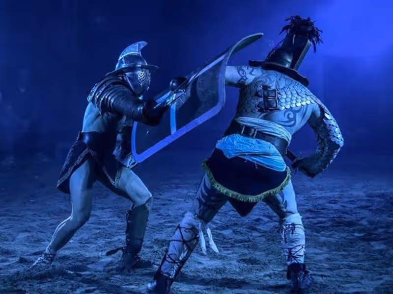 Pokaz Gladiatorów z degustacją żywności